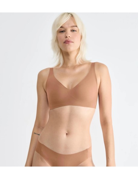 zero feel 2.0 soft bra nostalgic brown Sloggi