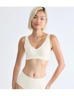 zero feel 2.0 bralette silk white Sloggi 2