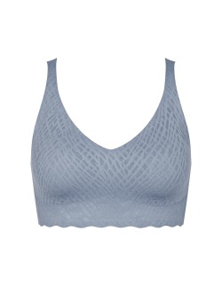 zero feel bliss bralette bluish gray Sloggi