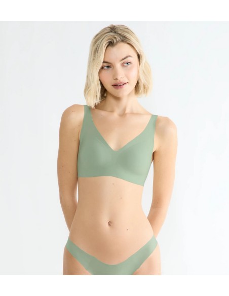zero feel 2.0 soft bra moroccan mint Sloggi