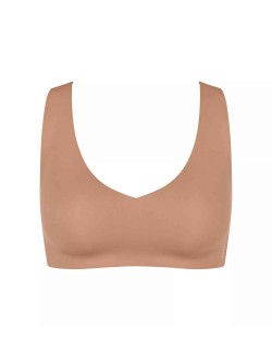 zero feel 2.0 bralette nostalgic brown Sloggi
