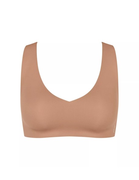 zero feel 2.0 bralette nostalgic brown Sloggi