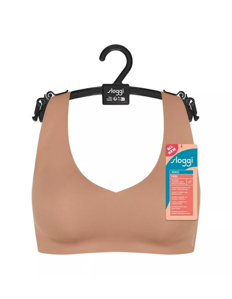 zero feel 2.0 bralette nostalgic brown Sloggi