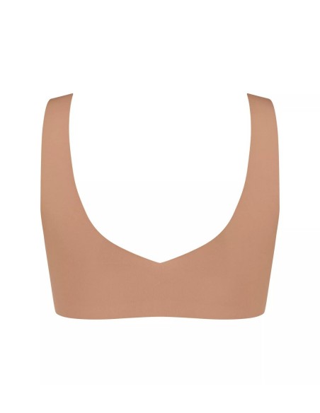 zero feel 2.0 bralette nostalgic brown Sloggi
