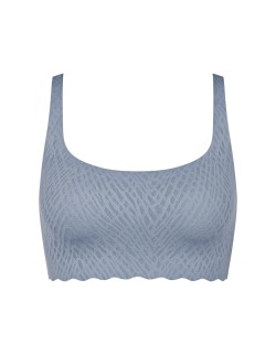zero feel bliss top bluish gray Sloggi