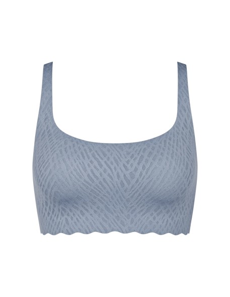 zero feel bliss top bluish gray Sloggi