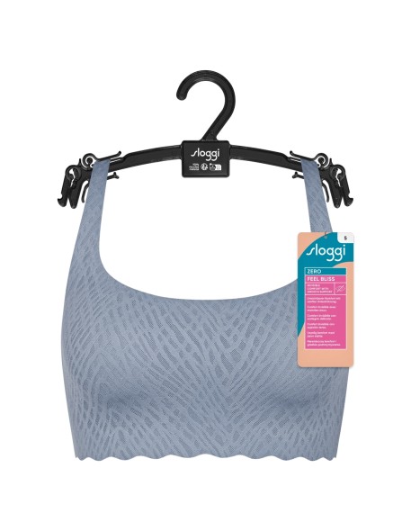 zero feel bliss top bluish gray Sloggi