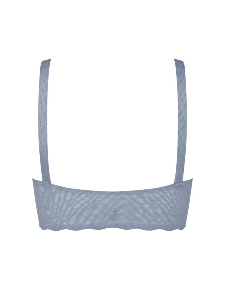 zero feel bliss top bluish gray Sloggi