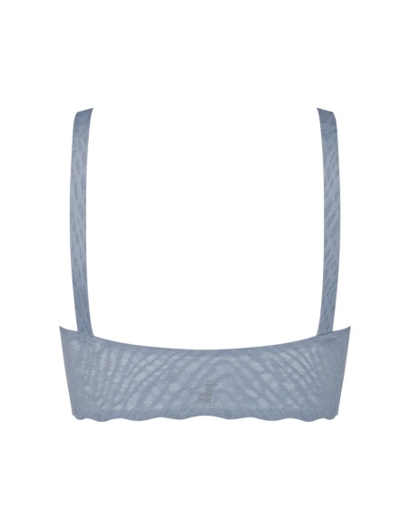 zero feel bliss top bluish gray Sloggi