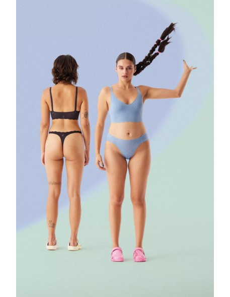 zero feel bliss top black Sloggi