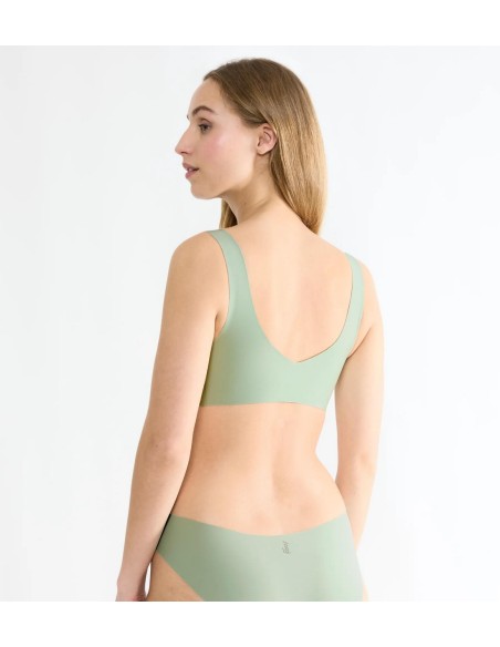 zero feel 2.0 bralette moroccan mint Sloggi