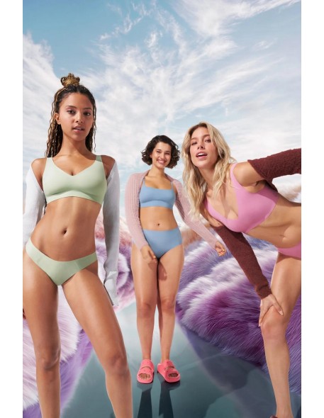 zero feel 2.0 bralette purple Sloggi