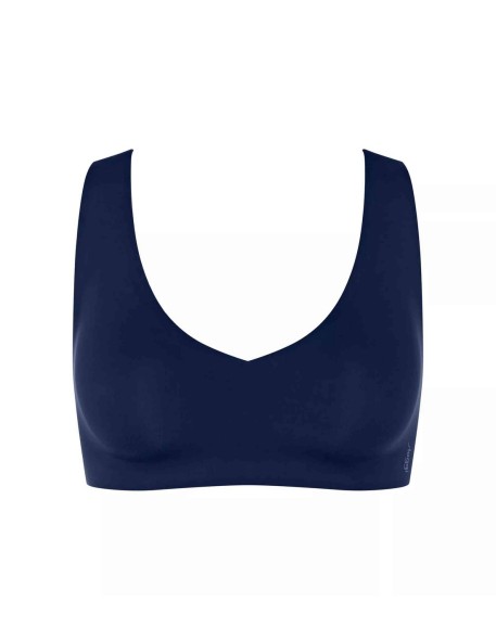 zero feel 2.0 bralette navy blue Sloggi