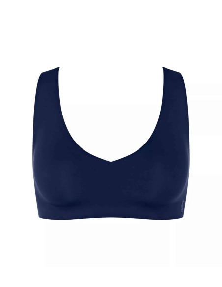 zero feel 2.0 bralette navy blue Sloggi