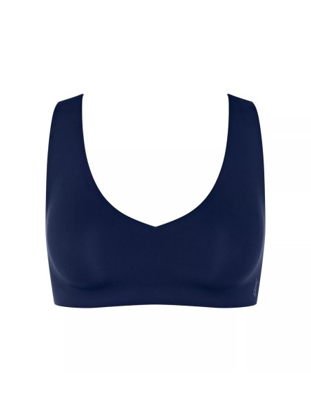 zero feel 2.0 bralette navy blue Sloggi
