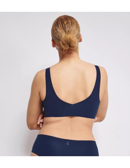 zero feel 2.0 bralette navy blue Sloggi
