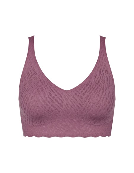 zero feel bliss bralette lila clover Sloggi
