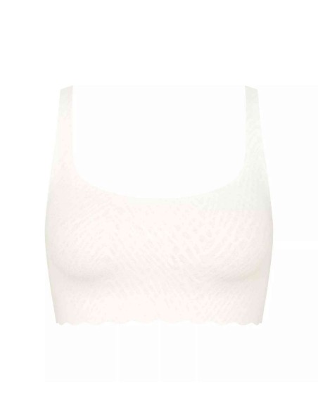 zero feel bliss top silk white Sloggi