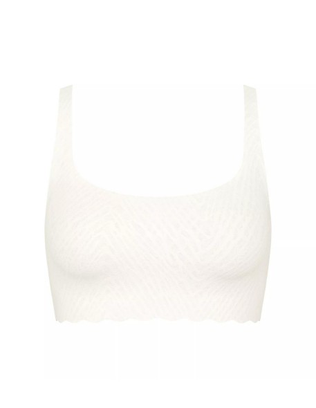 zero feel bliss top silk white Sloggi