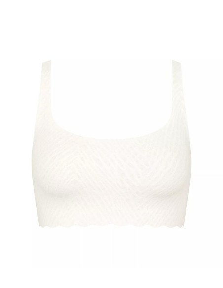 zero feel bliss top silk white Sloggi