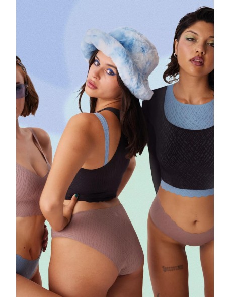 zero feel bliss bralette cacao Sloggi