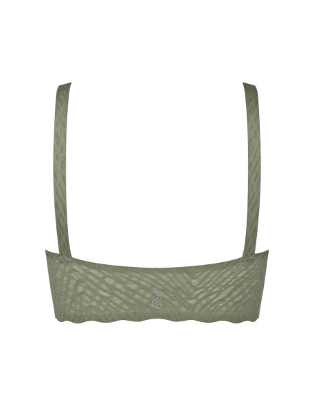 zero feel bliss top moss green old Sloggi