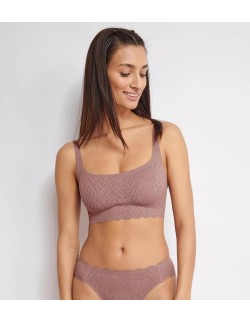 zero feel bliss top cacao Sloggi 2