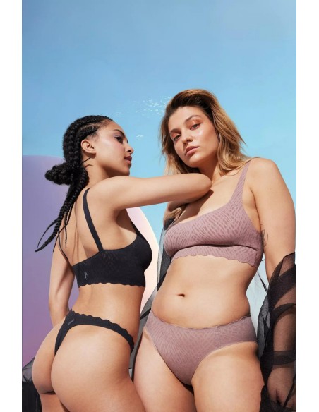 zero feel bliss bralette black Sloggi