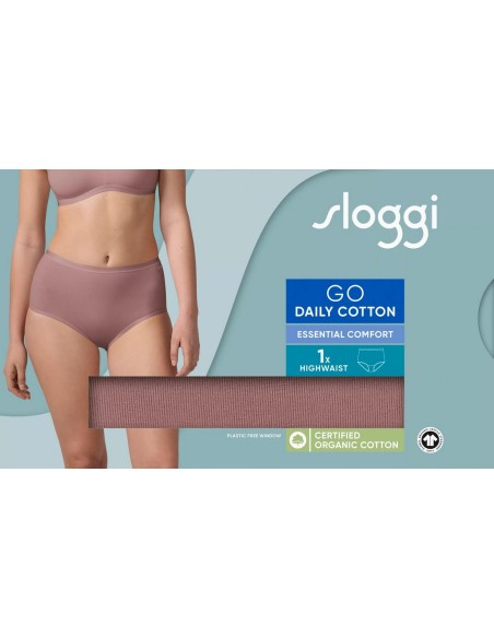 go daily cotton highwaist cacao Sloggi