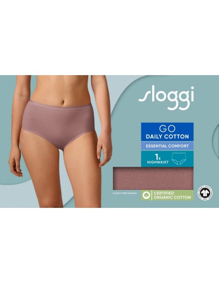 go daily cotton highwaist cacao Sloggi