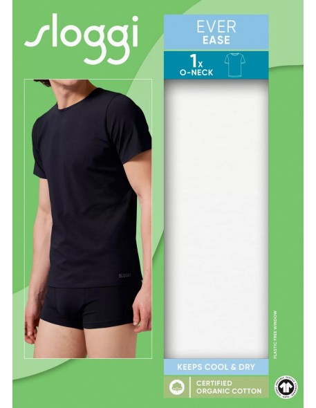 men ever ease o-neck white Sloggi