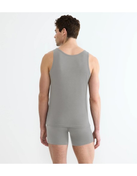 men ever ease tank top dark grey melange Sloggi