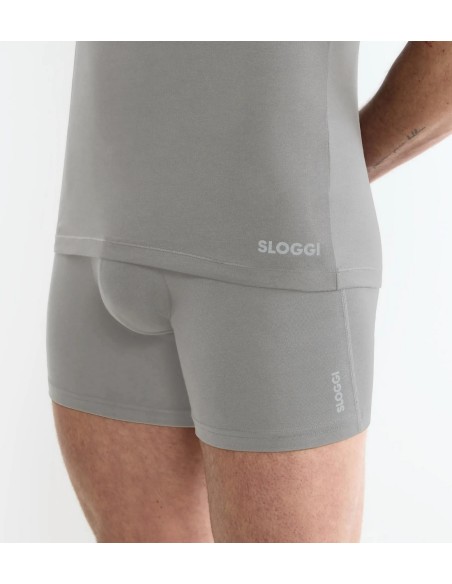 men ever ease tank top dark grey melange Sloggi