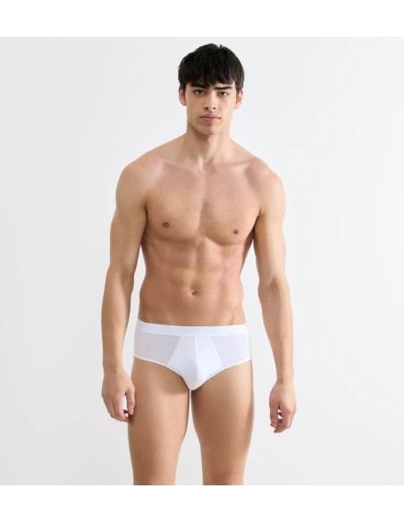 men 24/7 midi 2p white Sloggi