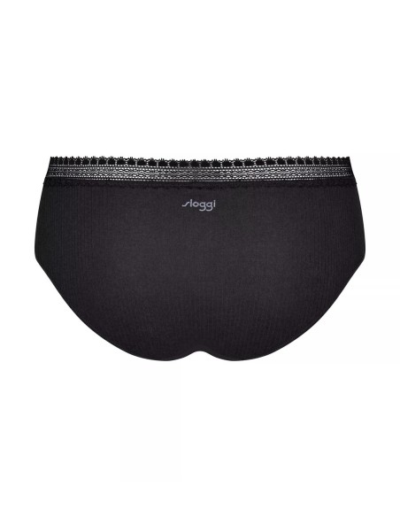 go ribbed r hipster c2p black Sloggi