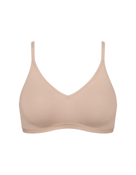 go daily cotton soft bra new beige Sloggi