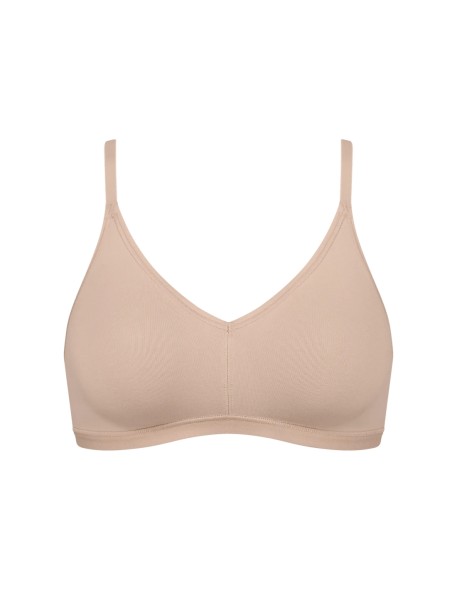 go daily cotton soft bra new beige Sloggi