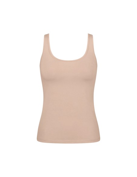 go daily cotton tank top new beige Sloggi