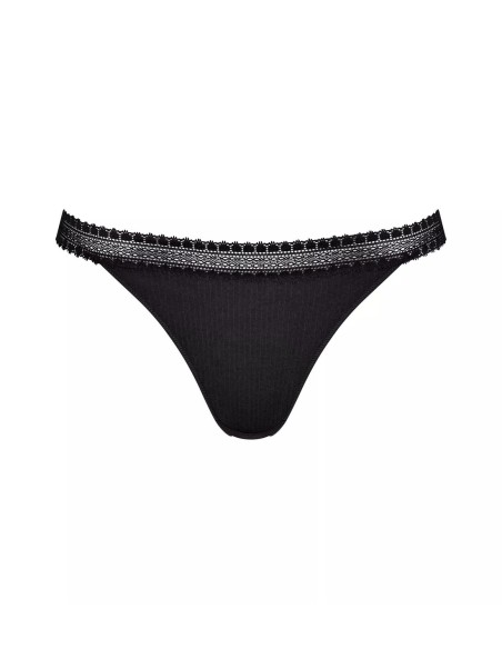 go ribbed r tanga c2p black Sloggi