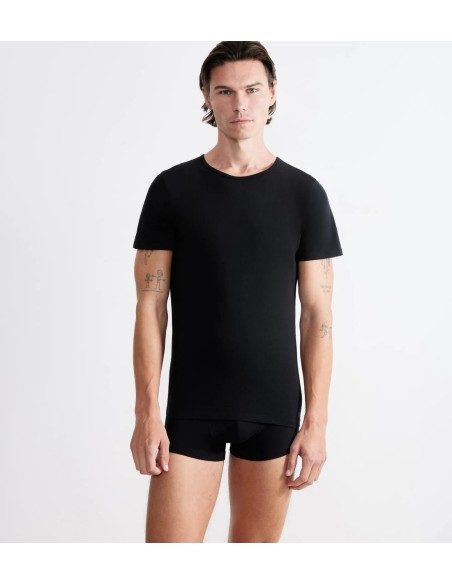 men ever ease o-neck black Sloggi