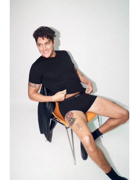 men ever ease o-neck black Sloggi