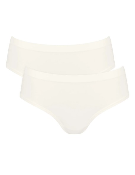 go sense hipster 2p silk white Sloggi