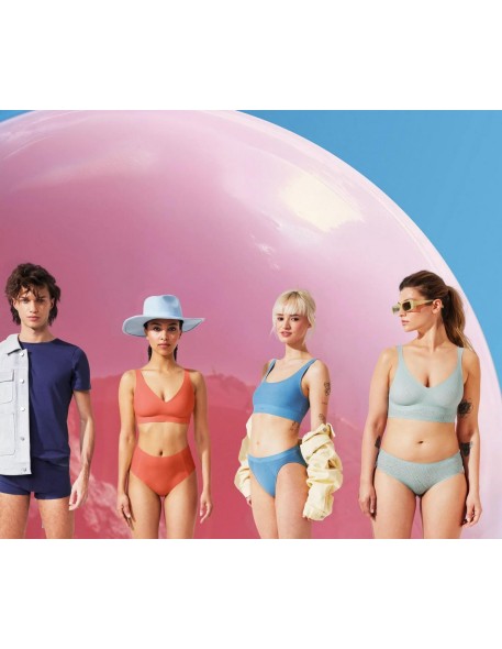 men ever ease o-neck deep cobalt Sloggi