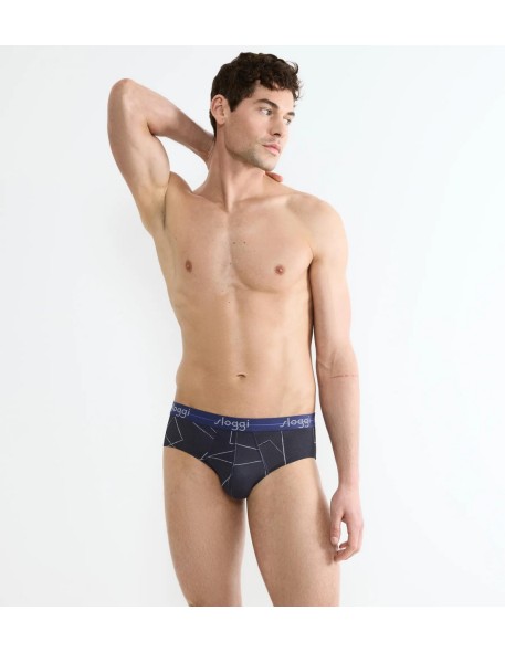 men start midi c2p box blue combination Sloggi