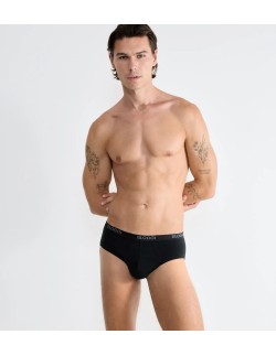 men basic midi black Sloggi 2