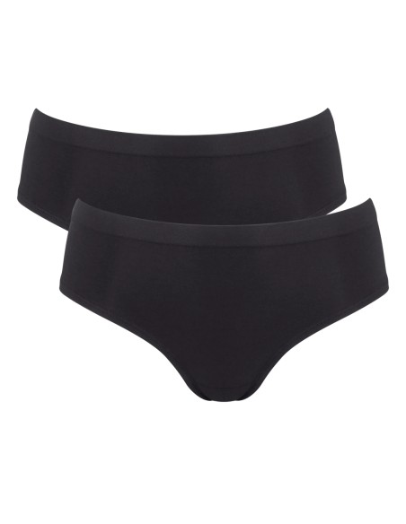 go sense hipster 2p black Sloggi