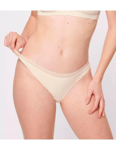 go ribbed r brazil c2p brown Sloggi