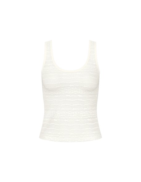 free evolve tank top lace silk white Sloggi