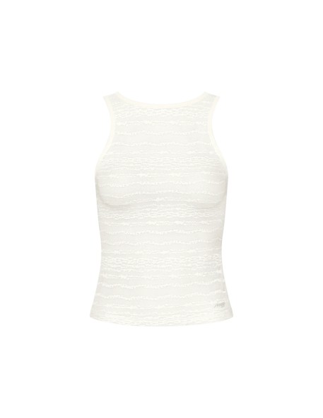 free evolve tank top lace silk white Sloggi