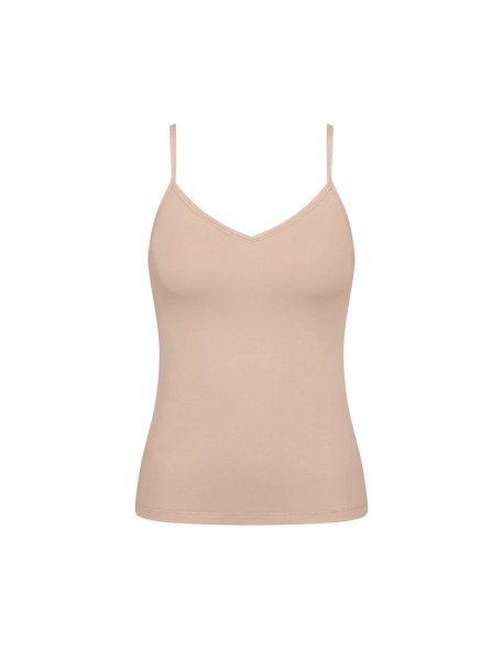 go daily cotton spaghetti top new beige Sloggi